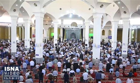 تداوم برگزاری نمازهای جماعت با رعایت پروتکل‌های بهداشتی در مساجد