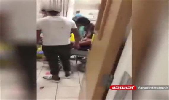 وضعیت بیمارستانی در بیروت پس از انفجار