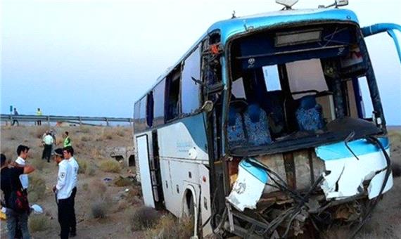 حادثه برای اتوبوس مشهد-بندرعباس