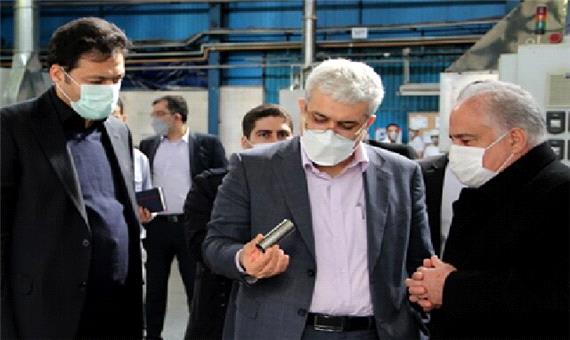 بازدید معاون علمی و فناوری ریاست جمهوری از شرکت دانش بنیان ایران دلکو