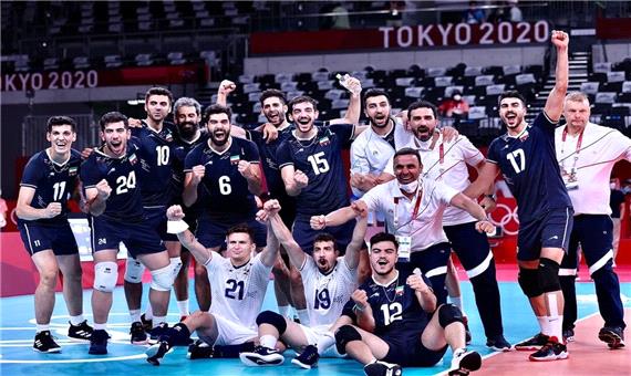 والیبال ایران المپیک را رویایی شروع کرد