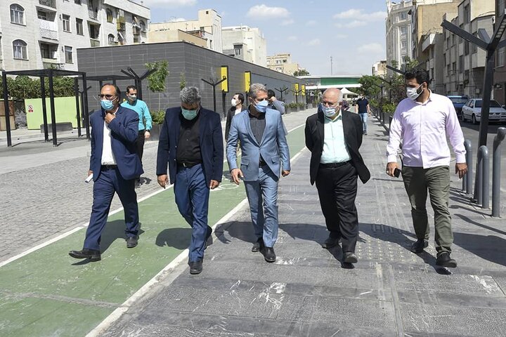 بازدید عضو شورای اسلامی شهر تهران از منطقه ۱۴