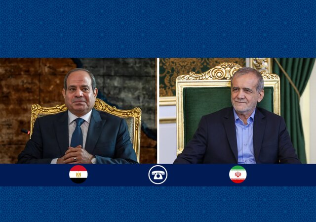 پزشکیان در گفتگو با رئیس‌جمهور مصر: رژیم صهیونیستی به هیچ چارچوبیی پایبند نیست