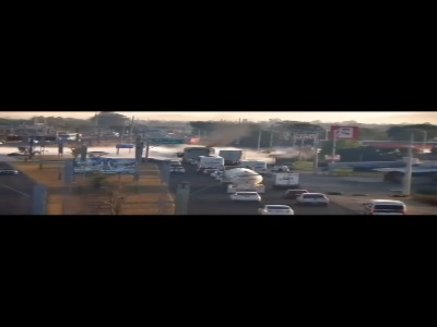 لحظه انفجار لوله انتقال گاز در مکزیک