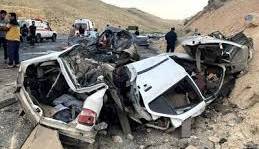 تصادف مرگبار پژو با سمند، ۵ کشته و ۴ مصدوم بر جا گذاشت
