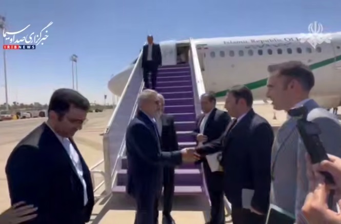 لاریجانی وارد ریاض شد