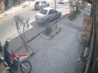 لحظه هولناک سرقت مسلحانه با کلاشینکف