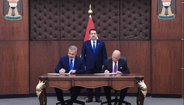 عراق و ترکیه توافقنامه‌ای برای همکاری در حوزه آب امضا کردند