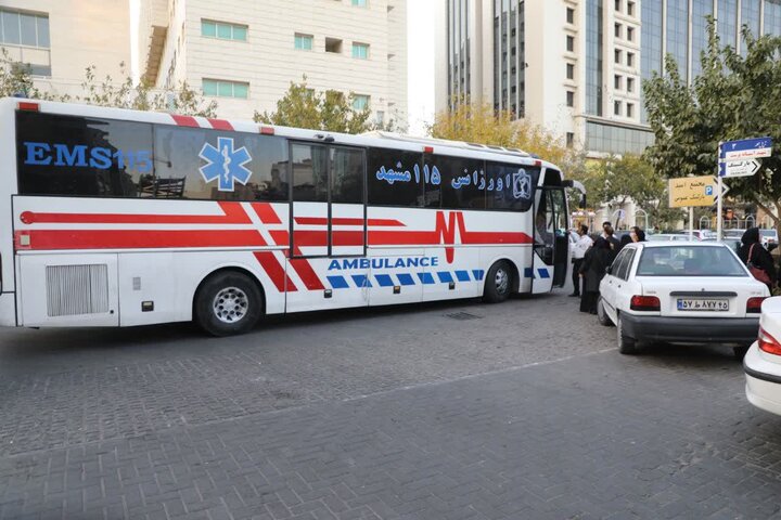 نشت گاز در یک هتل مشهد؛ ۱۴ نفر راهی بیمارستان شدند