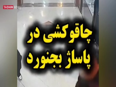 دستگیری یک چاقوکش در پاساژی در بجنورد