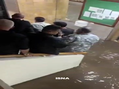 وقوع بارش‌های سیل‌آسا در سراسر لبنان