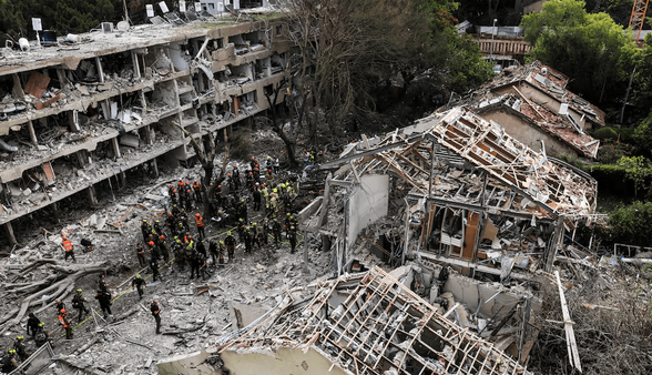 صهیونیست‌ها همچنان منتظر بازسازی ویرانه‌های حملات ایران