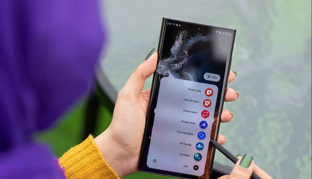 پشتیبانی از قلم لمسی به گوشی‌های تاشو سامسونگ برمی‌گردد؟