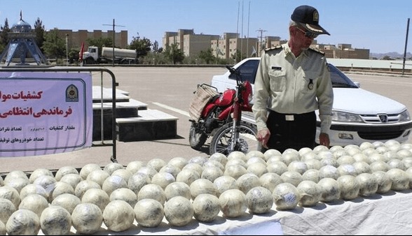 کشف ۸۷ کیلو تریاک از یک تریلی