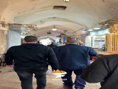 عزیمت نمازگزاران فلسطینی به مسجد الاقصی برای شرکت در نماز جمعه امروز