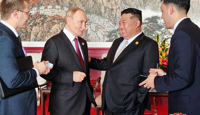 پیام ویژه کیم جونگ اون به پوتین