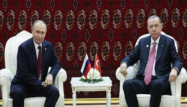 منبع ترک: پوتین احتمالا در آینده نزدیک به ترکیه سفر می‌کند