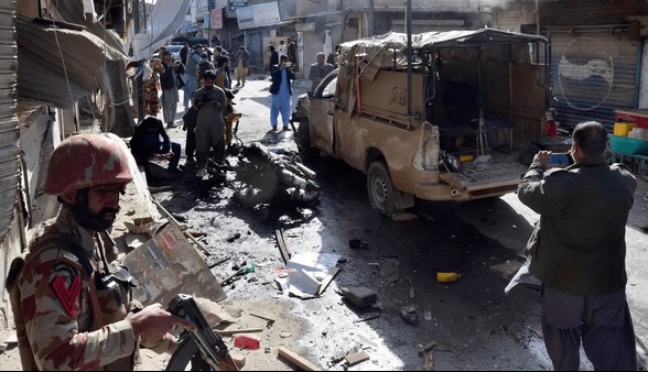 انفجار تروریستی در بلوچستان پاکستان