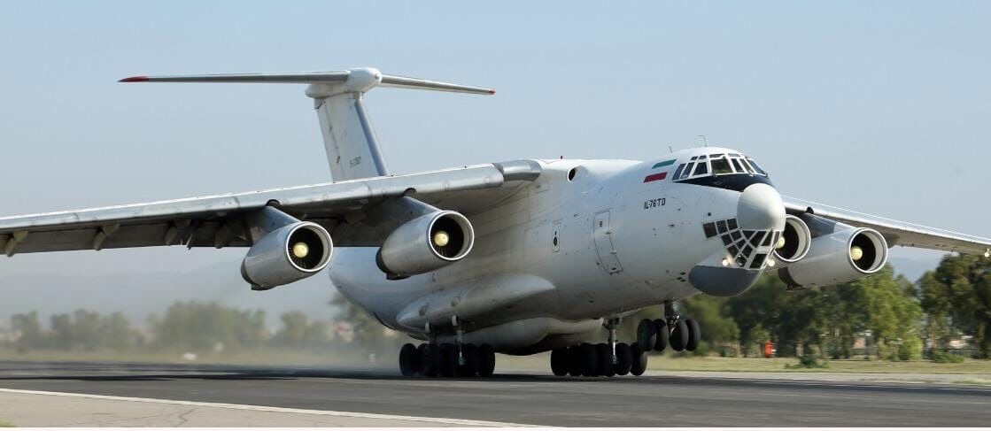 ایلوشین برای مهار آتش‌سوزی کاله، راهی آمل می‌شود