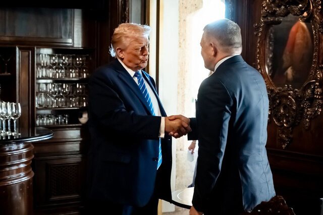 وضعیت «خطرناک» سلامت روان ترامپ رئیس‌جمهور اسلواکی را بهت‌زده کرد