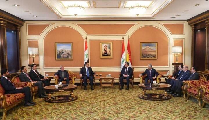 سفر السودانی به اقلیم کردستان عراق