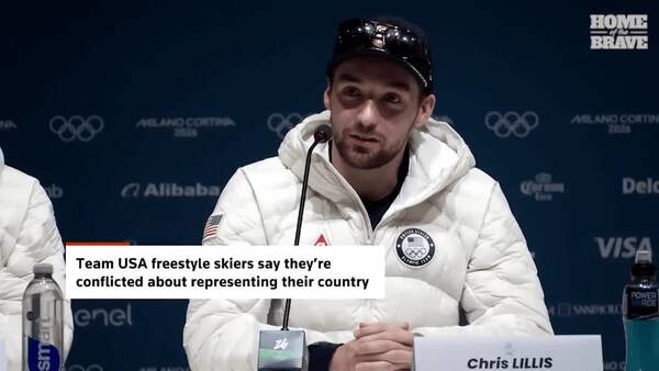 ۲ اسکی‌باز المپیکی آمریکا از خجالت ترامپ درآمدند! +فیلم