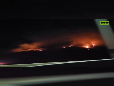 آتش‌سوزی گسترده در جنگل‌های در کره جنوبی