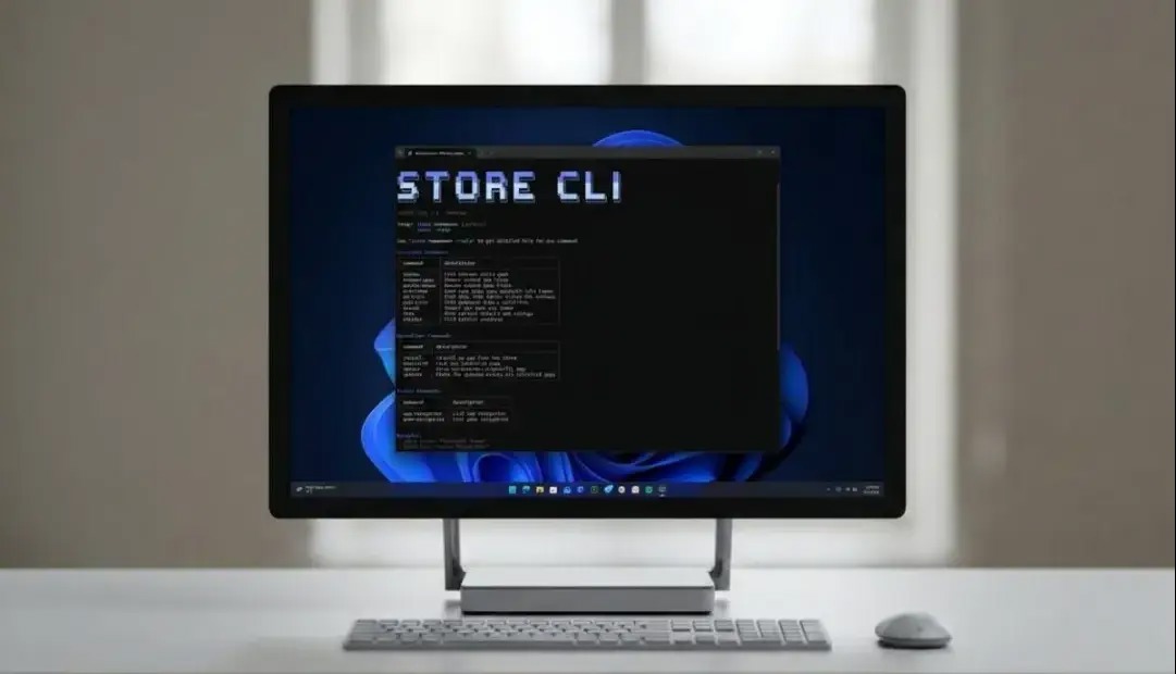 نسخه «خط فرمان» فروشگاه داخلی ویندوز ۱۱ از راه رسید