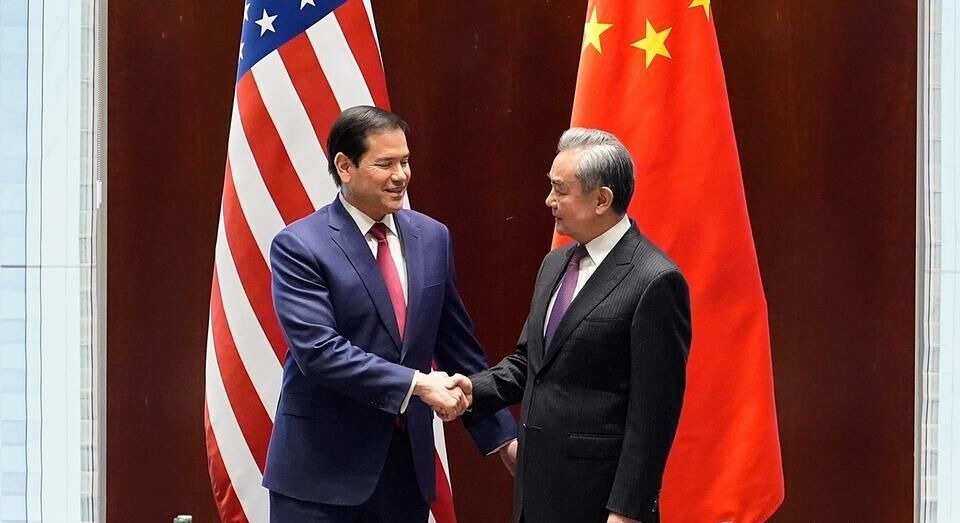 دیدار وانگ یی و مارکو روبیو در مونیخ