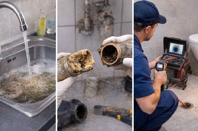 باز کردن لوله با اسید ، راه حل فوری یا شروع یک فاجعه؟