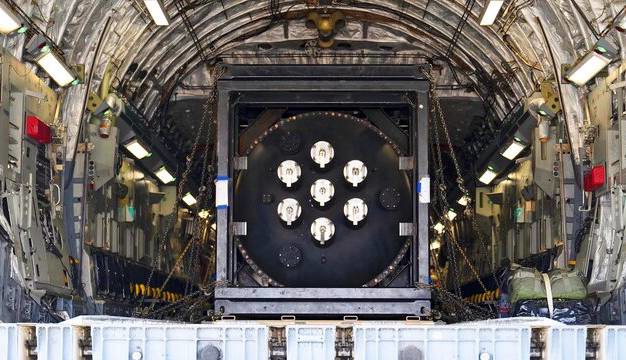 آمریکا اولین انتقال هوایی یک رآکتور هسته‌ای کوچک را انجام داد