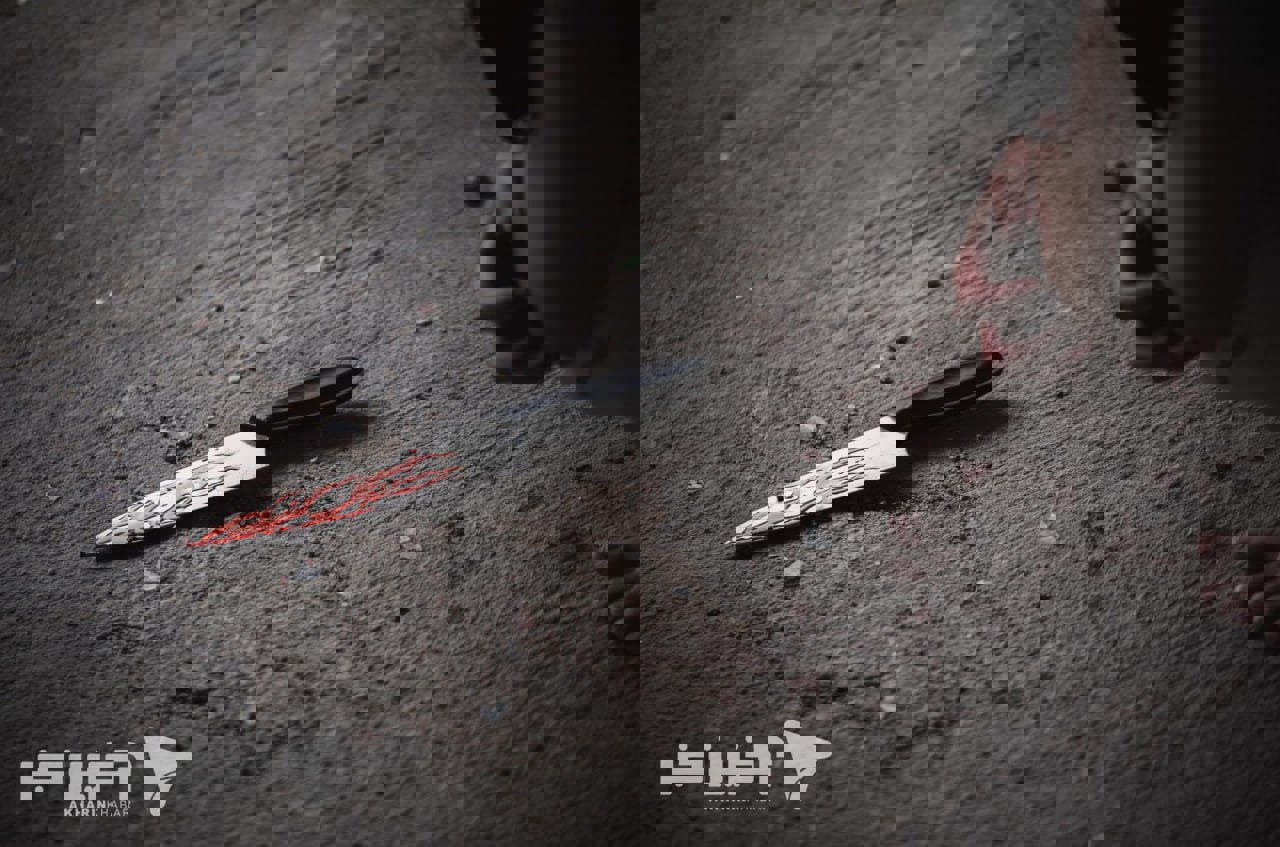 قتل مستانه مرد ناشناس در خیابان