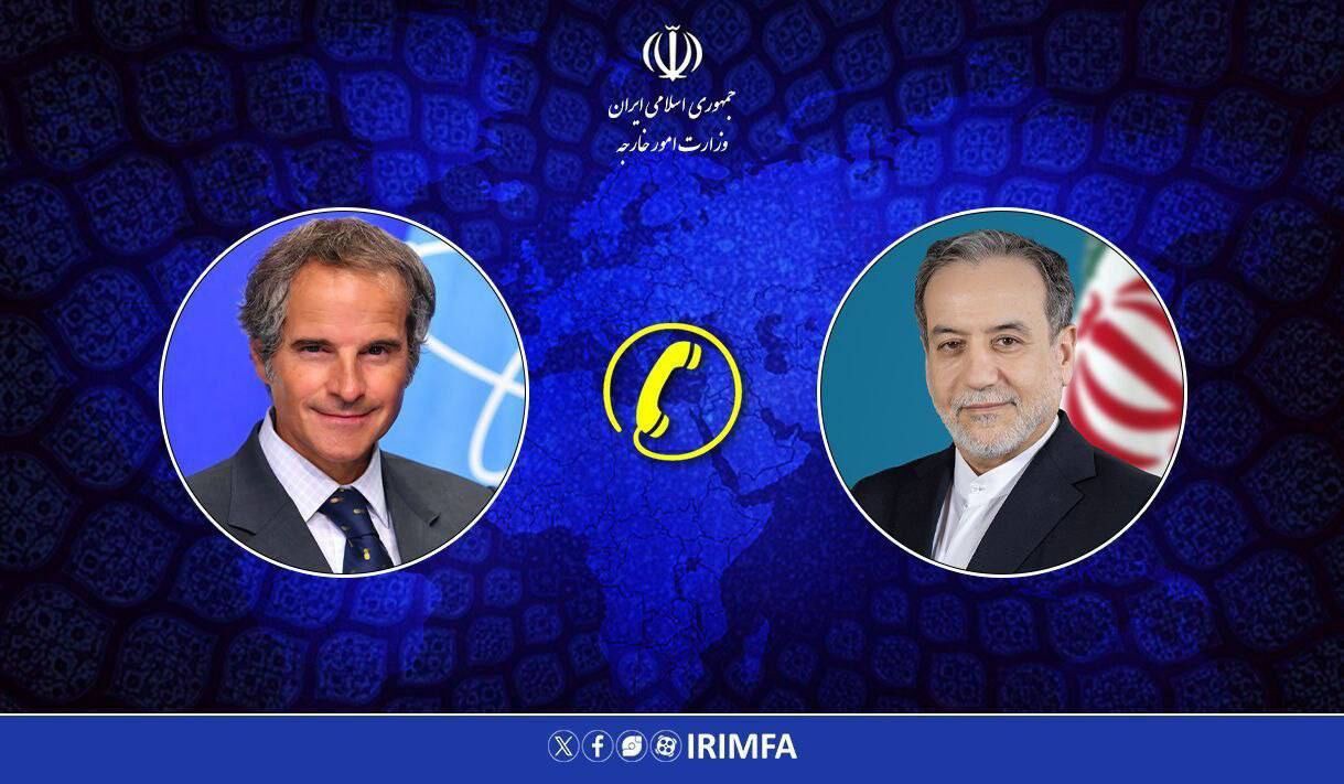 رایزنی گروسی با عراقچی درباره تحولات مرتبط با مذاکرات ایران و آمریکا