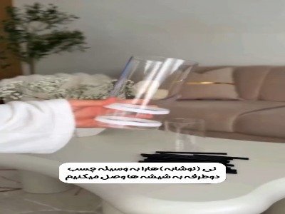 به همین راحتی یک جاشمعی شیک و مدرن بساز