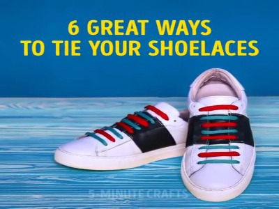 چند ایده شیک بستن بند کتونی