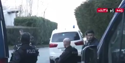 ورود یکی از هیات‌های مذاکره کننده به محل برگزاری مذاکرات ایران و آمریکا