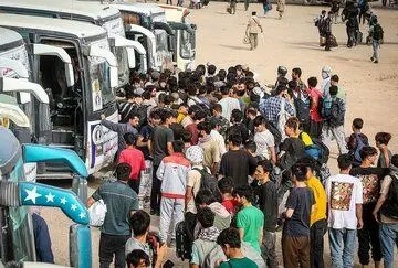 جمع آوری ۳۷۹ نفر اتباع بیگانه غیر مجاز در چابهار