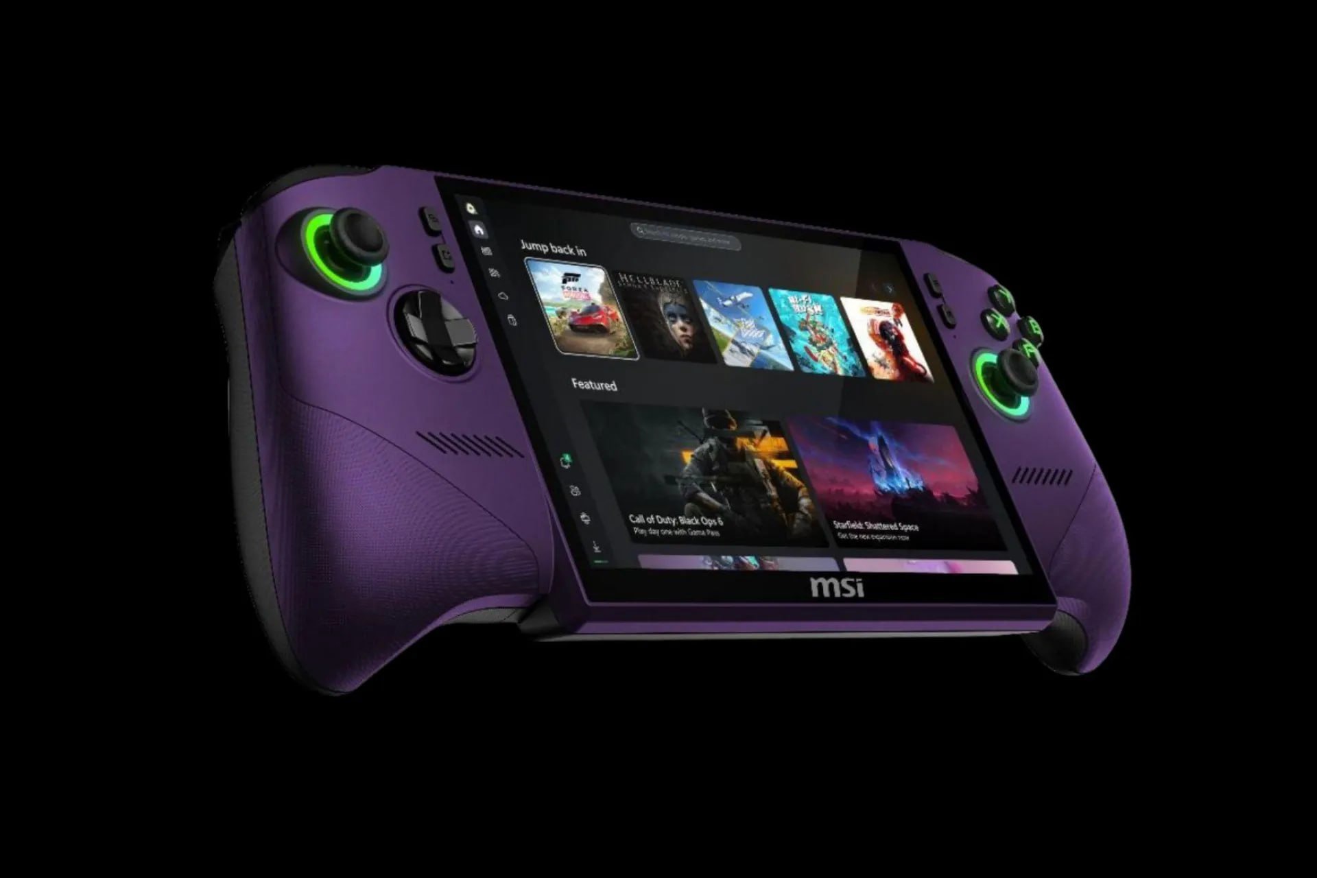 کمپانی MSI از کنسول دستی جدید خود با نام Claw ۸ EX AI Plus رونمایی کرد