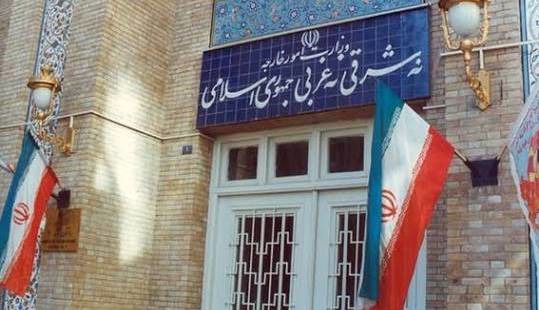 وزارت خارجه: حملات تجاوزکارانهٔ آمریکا به نفتکش‌های ایرانی و دکل مخابراتی در قشم از مبدأ کویت و بحرین بود