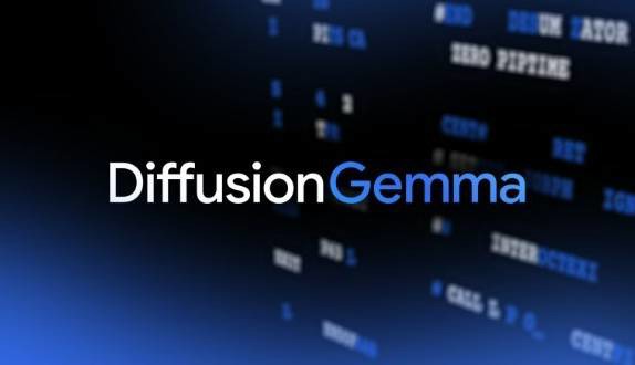هوش مصنوعی DiffusionGemma گوگل تولید متن را چهار برابر سریع‌تر انجام می‌دهد