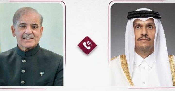 گفت‌وگوی وزیر خارجه قطر و نخست وزیر پاکستان درباره توافق صلح میان ایران و آمریکا