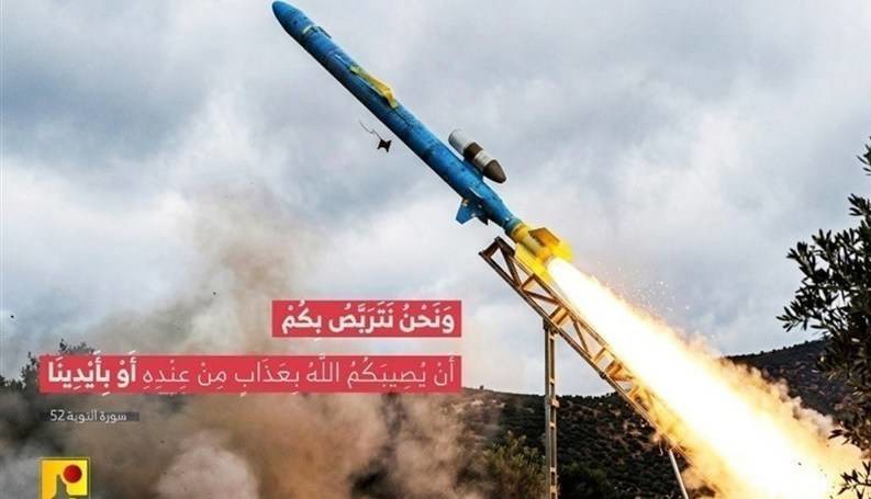 حمله موشکی مقاومت لبنان به تجمع نظامیان اسرائیلی در ۴ محور