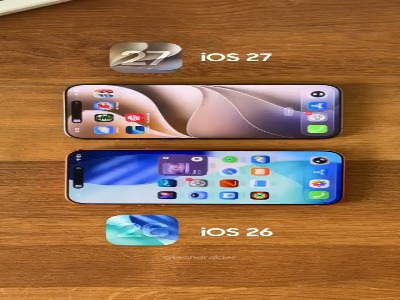 مقایسه iOS ۲۷ در برابر iOS ۲۶ در حالت افقی!