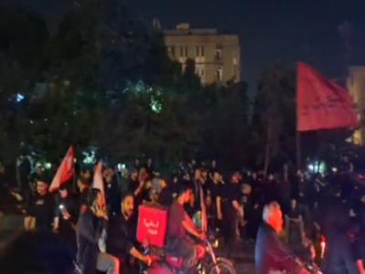 حال و هوای اطراف مصلی تهران