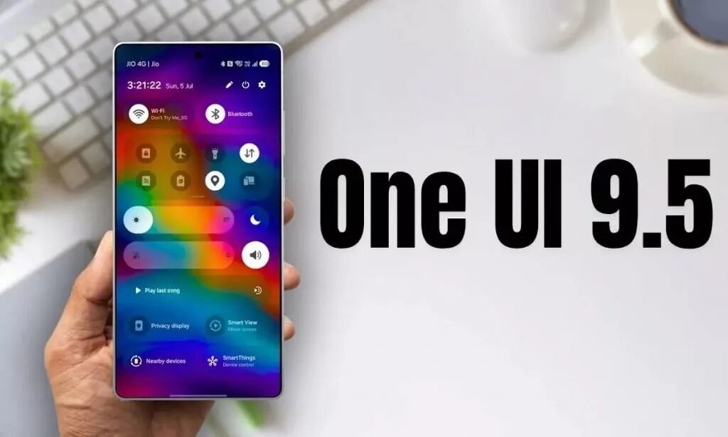 مشاهده اولین نسخه One UI ۹.۵ روی سرورهای سامسونگ