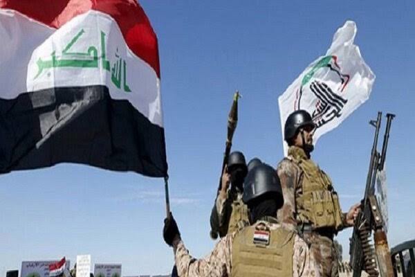 عملیات حشد شعبی برای سرکوب بقایای تروریسم در صحرای غربی عراق