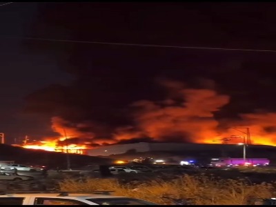 آتش سوزی در محوطه مرکز پلیس صهیونیستها در الخلیل | آخرین خبر