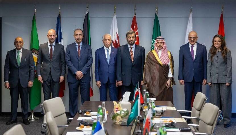 نشست مشترک کشورهای عضو شورای همکاری خلیج فارس و فرانسه در نیویورک