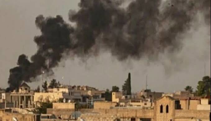 انفجار در فرودگاه نظامی «تفتناز» در حومه ادلب