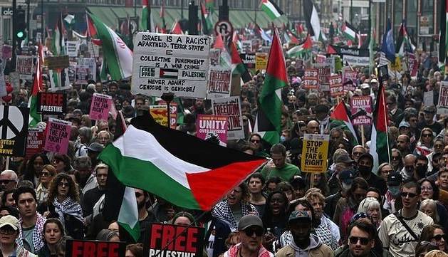 چراغ سبز پلیس لندن به تظاهرات حامیان فلسطین در ۷ اکتبر